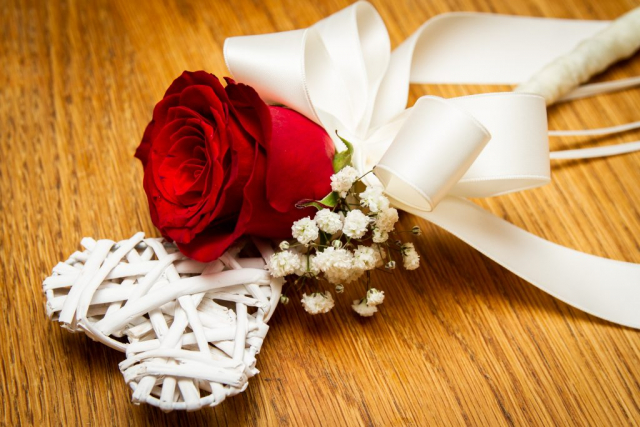 Flower Girl Rose Wand